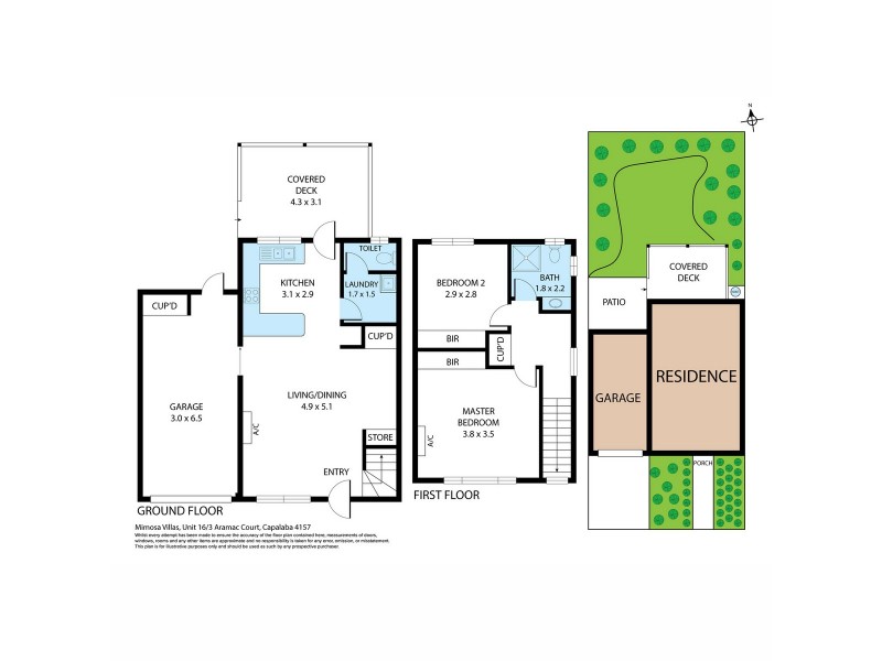 16/3 Aramac Court, Capalaba QLD 4157 Floorplan