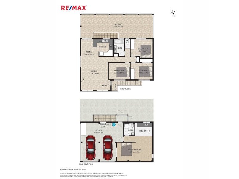 4 Manly Street, Birkdale QLD 4159 Floorplan