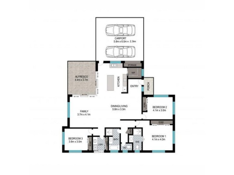 4A Joanne Crescent, Thornlands QLD 4164 Floorplan