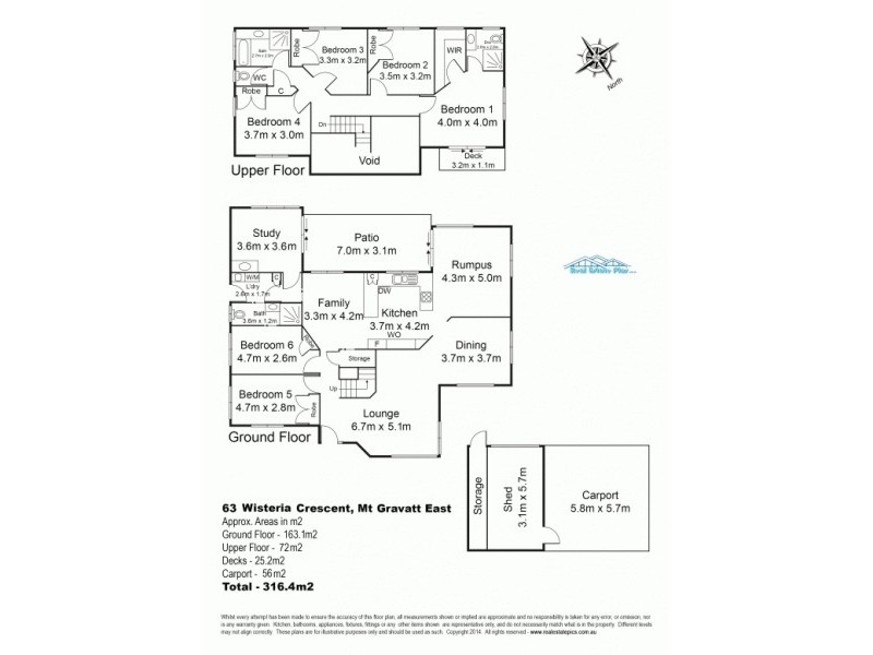 63 Wisteria Crescent, Mount Gravatt East QLD 4122 Floorplan