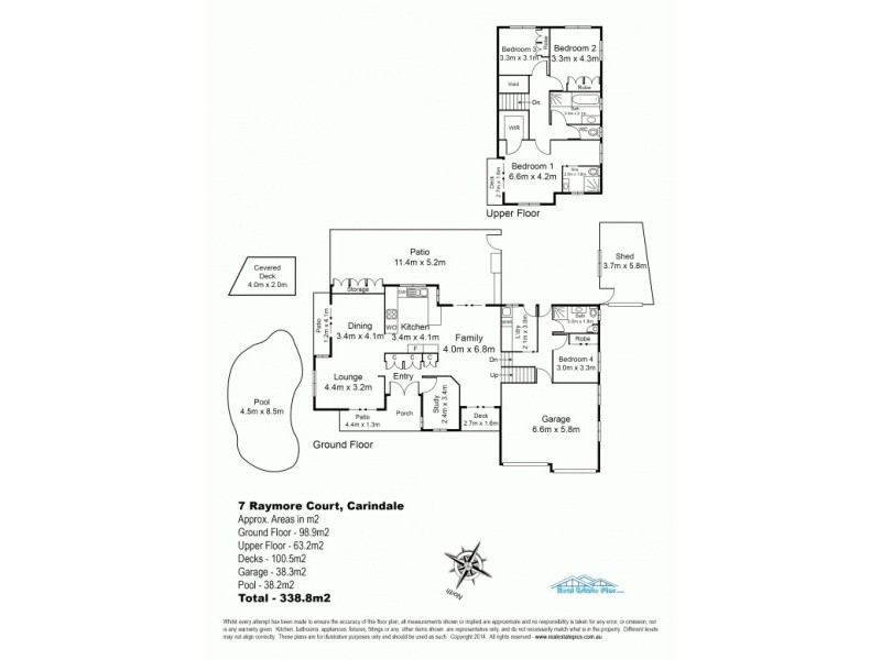 7 Raymore Court, Carindale QLD 4152 Floorplan