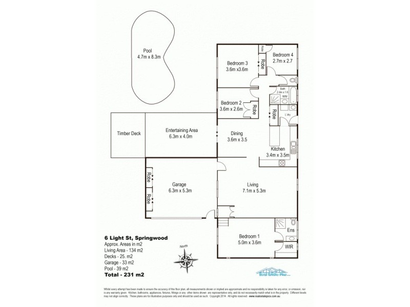 6 Light Street, Springwood QLD 4127 Floorplan