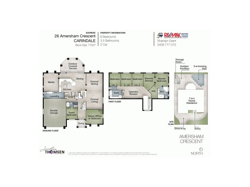 26 Amersham Crescent, Carindale QLD 4152 Floorplan
