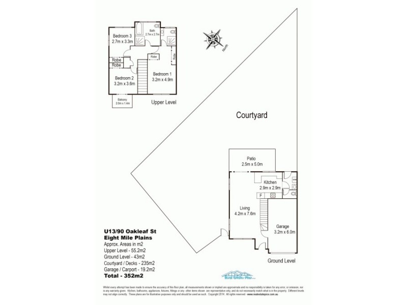 13/90 Oakleaf Street, Eight Mile Plains QLD 4113 Floorplan