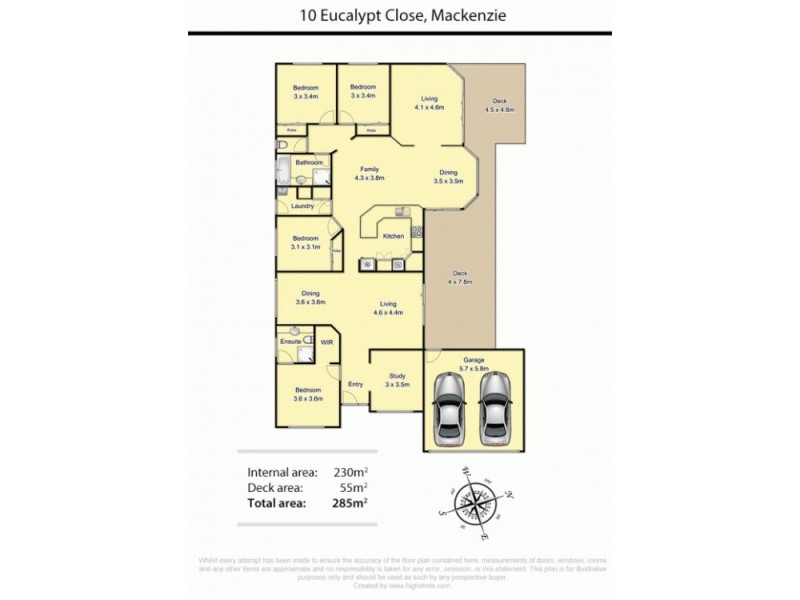10 Eucalypt Close, Mackenzie QLD 4156 Floorplan