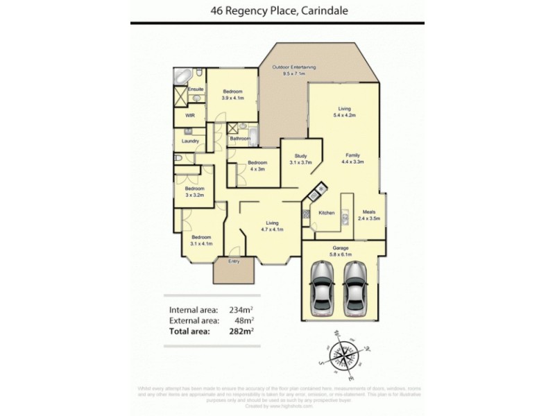 46 Regency Place, Carindale QLD 4152 Floorplan