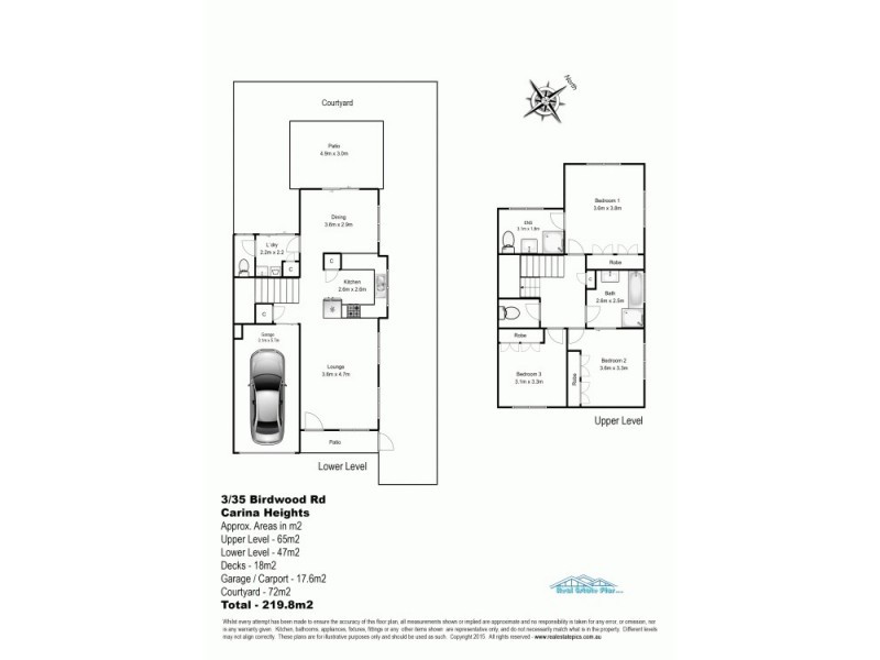 3/35 Birdwood Rd, Carina Heights QLD 4152 Floorplan