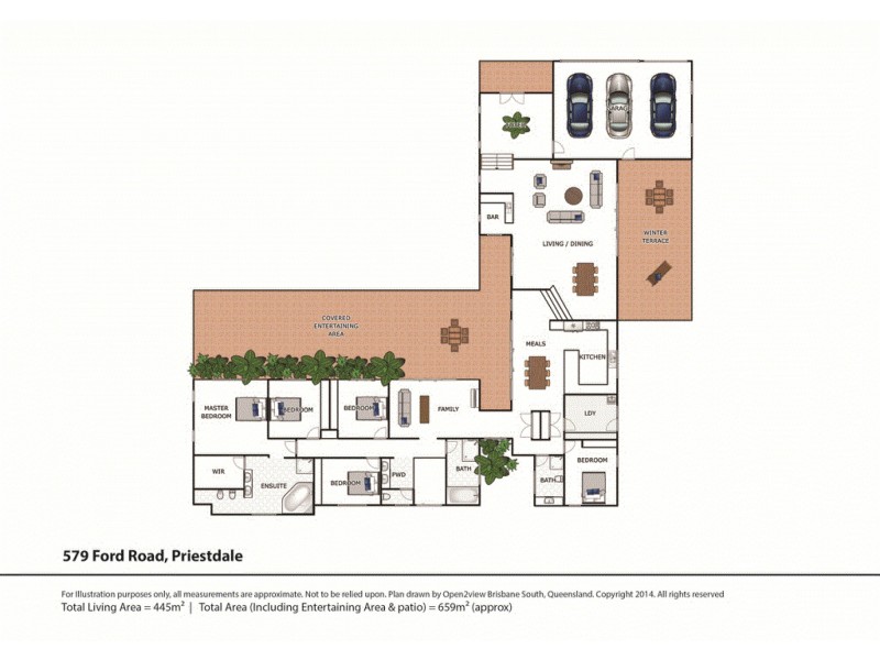 579 Ford Road, Priestdale QLD 4127 Floorplan