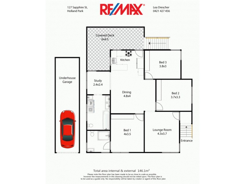 127 Sapphire Street, Holland Park QLD 4121 Floorplan