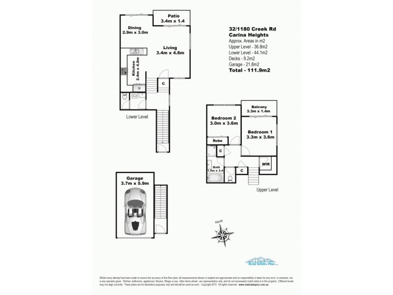 32/1180 Creek Rd, Carina Heights QLD 4152 Floorplan