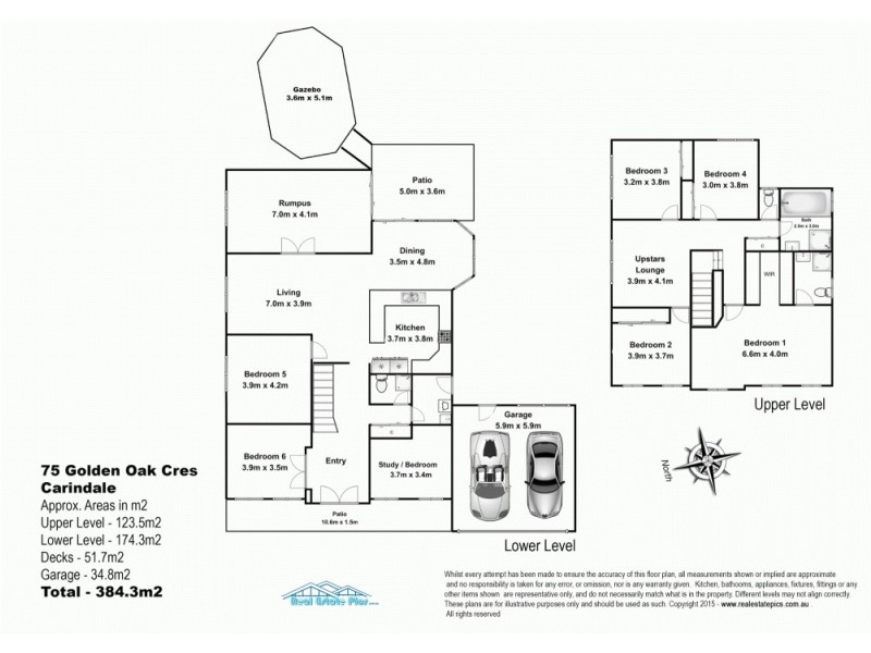 75 Golden Oak Crescent, Carindale QLD 4152 Floorplan