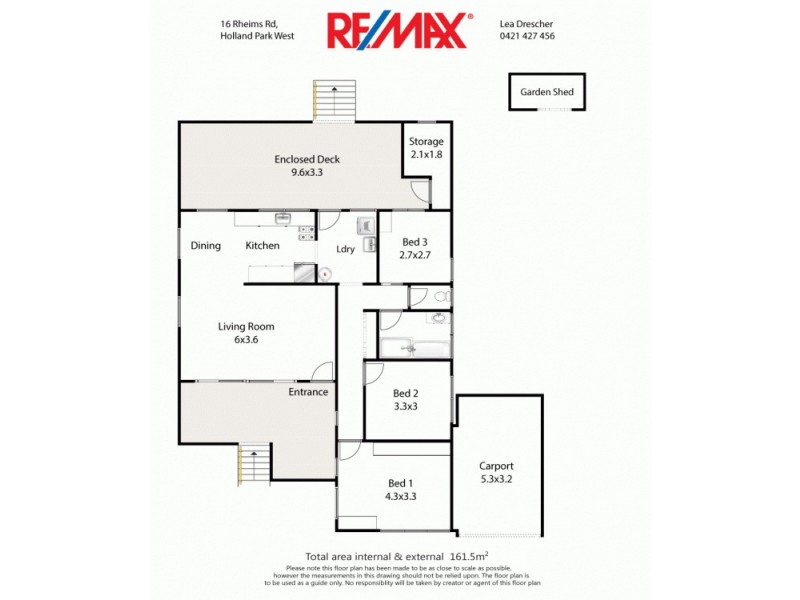 16 Rheims Street, Holland Park West QLD 4121 Floorplan