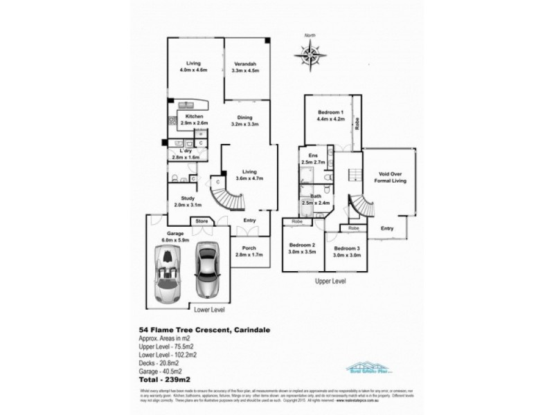 54 FLAME TREE CRESCENT, Carindale QLD 4152 Floorplan