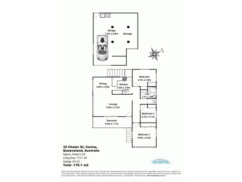 32 Chater Street, Carina QLD 4152 Floorplan