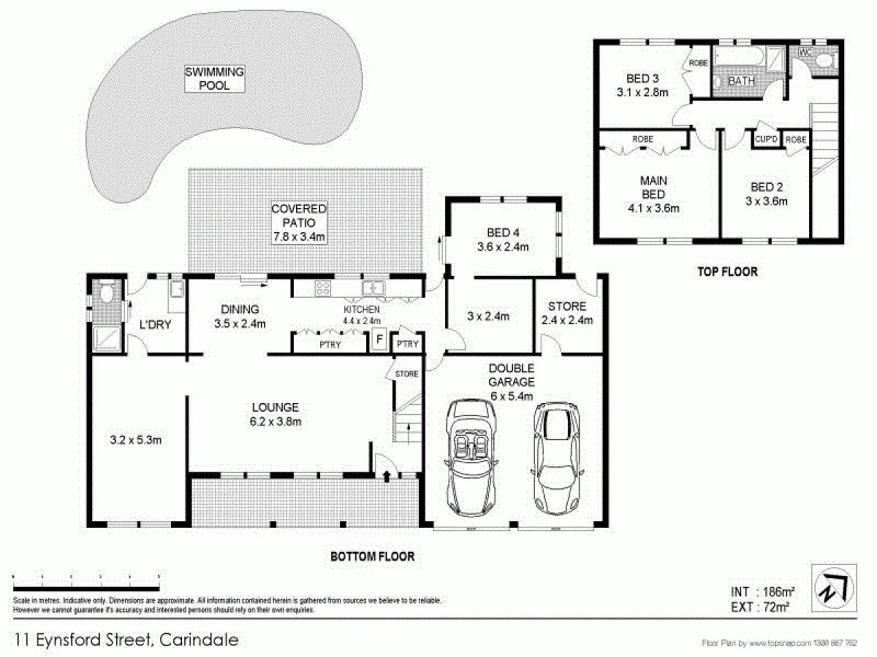 11 Eynsford Street, Carindale QLD 4152 Floorplan