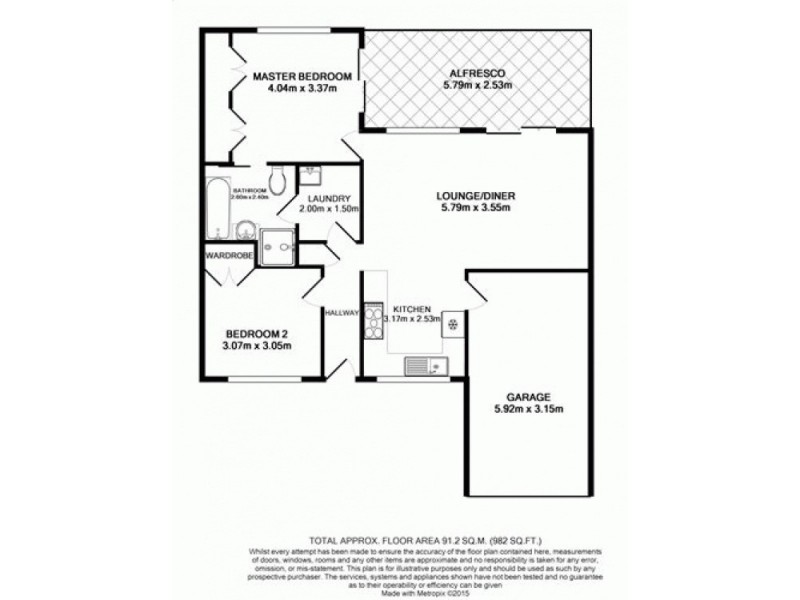 2/15 Dickenson Street, Carina QLD 4152 Floorplan