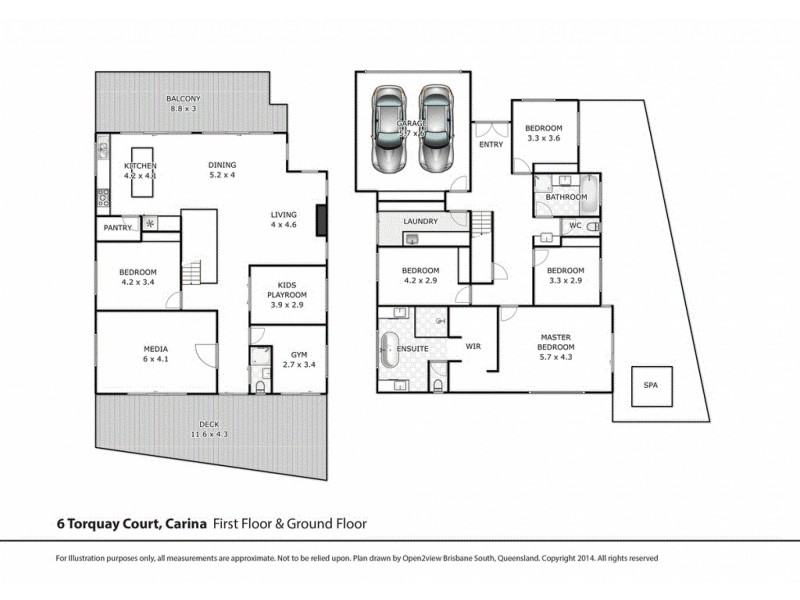 6 Torquay Court, Carina QLD 4152 Floorplan