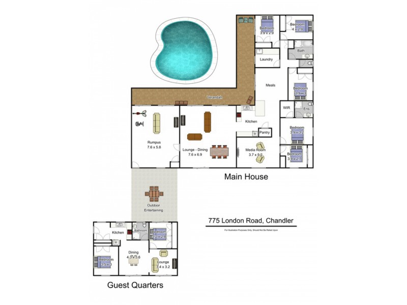 775 London Road, Chandler QLD 4155 Floorplan