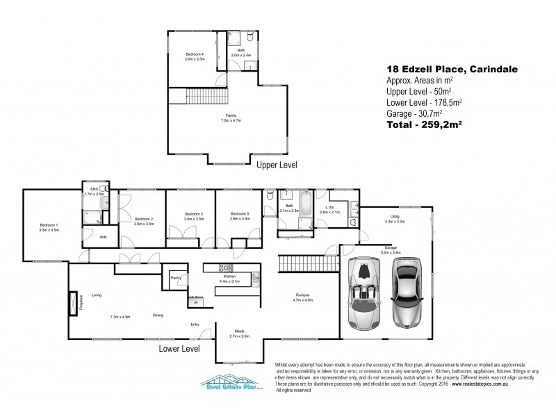 18 Edzell Place, Carindale QLD 4152 Floorplan