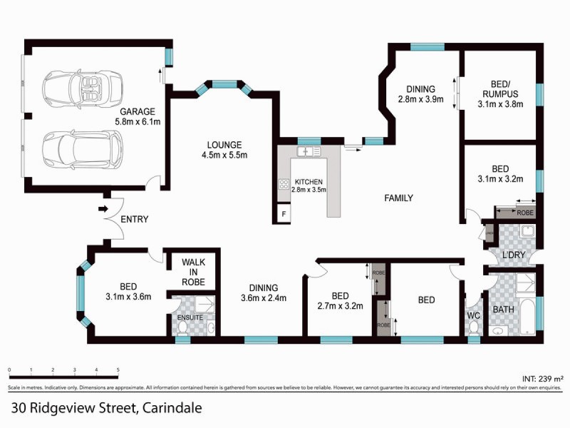 30 Ridgeview St, Carindale QLD 4152 Floorplan