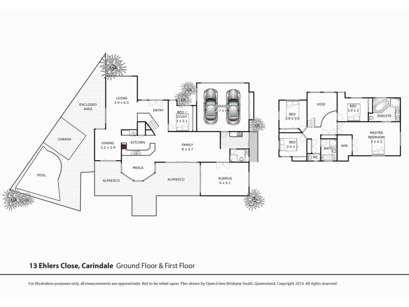 13 Ehlers Close, Carindale QLD 4152 Floorplan