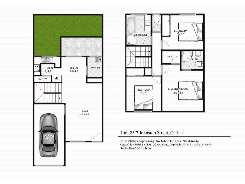 23/7 Johnston Street, Carina QLD 4152 Floorplan
