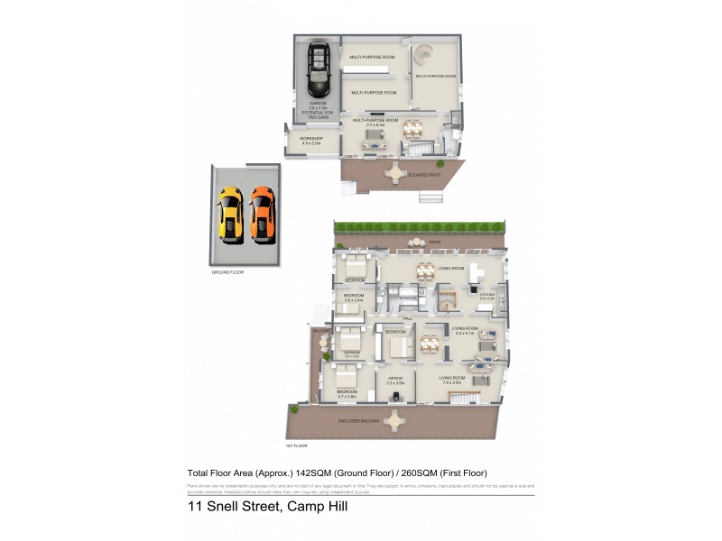 11 Snell Street, Camp Hill QLD 4152 Floorplan