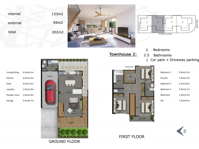 2/2 Bruce Street, Carina QLD 4152 Floorplan