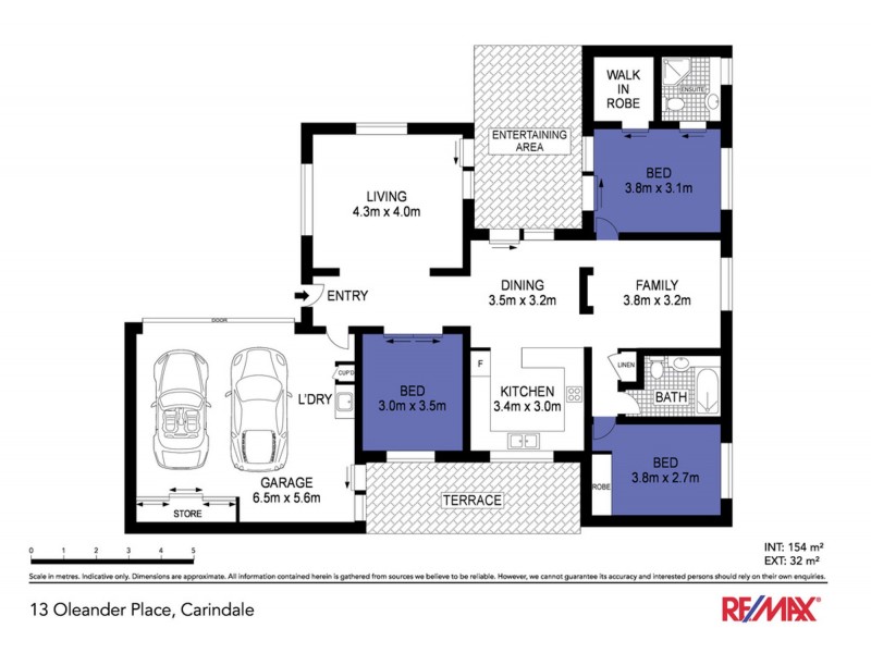 13 Oleander Place, Carindale QLD 4152 Floorplan