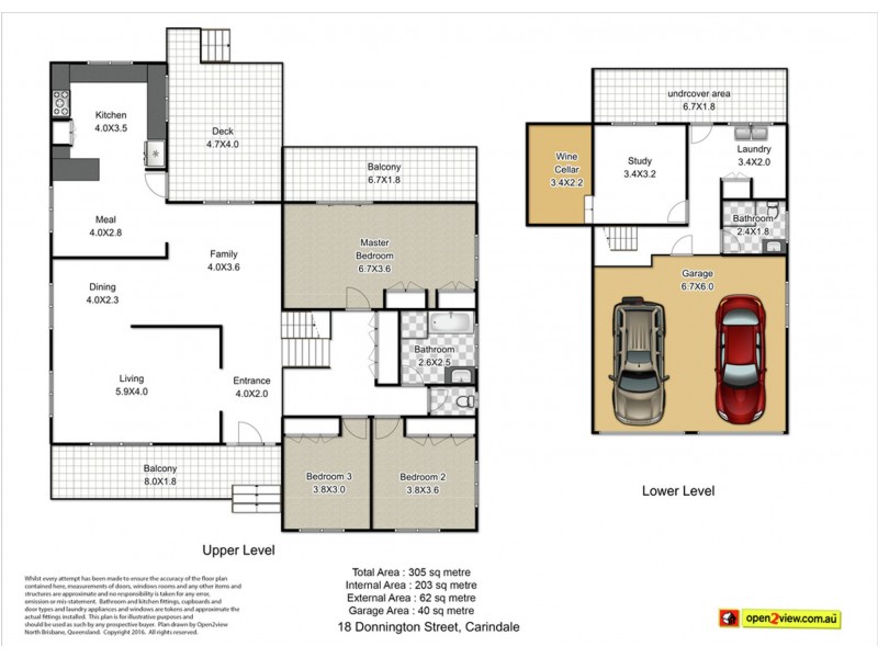 18 Donnington Street, Carindale QLD 4152 Floorplan