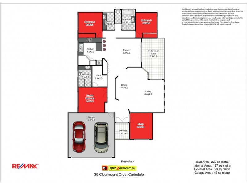 39 Clearmount Crescent, Carindale QLD 4152 Floorplan