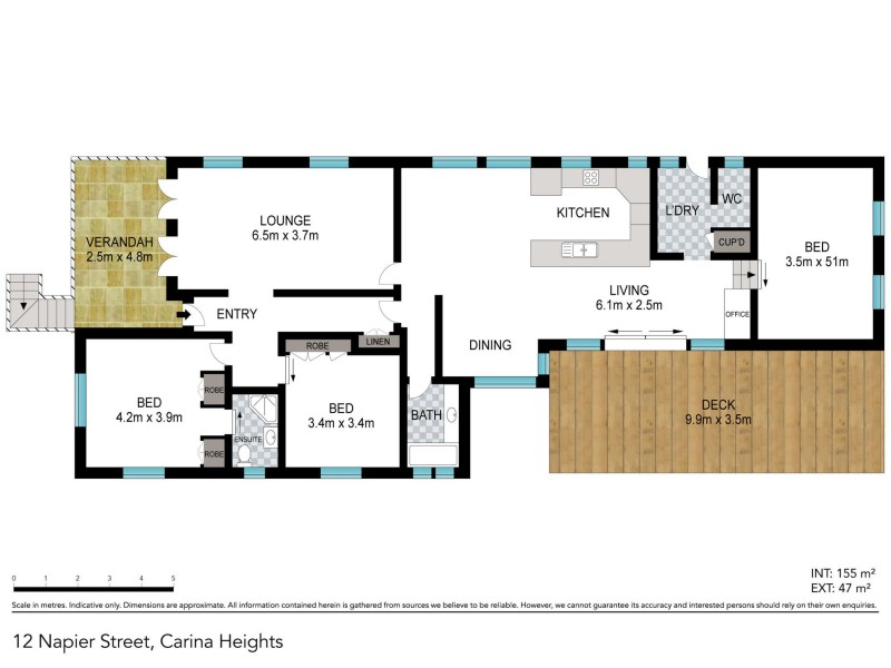 12 Napier Street, Carina Heights QLD 4152 Floorplan