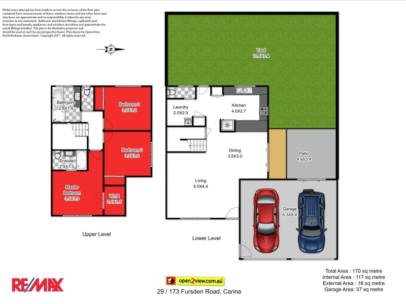 29/173 Fursden Road, Carina QLD 4152 Floorplan