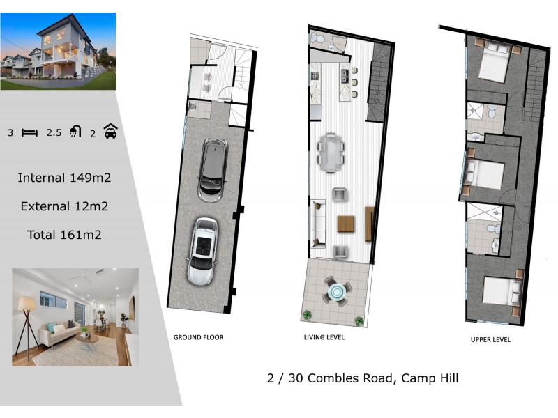 4 / 30 Combles Road, Camp Hill QLD 4152 Floorplan