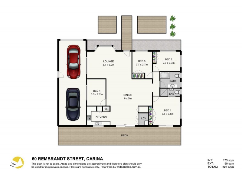 60 Rembrandt Street, Carina QLD 4152 Floorplan