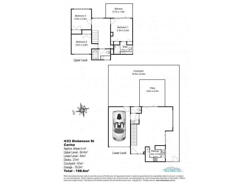 4/23 Dickenson Street, Carina QLD 4152 Floorplan
