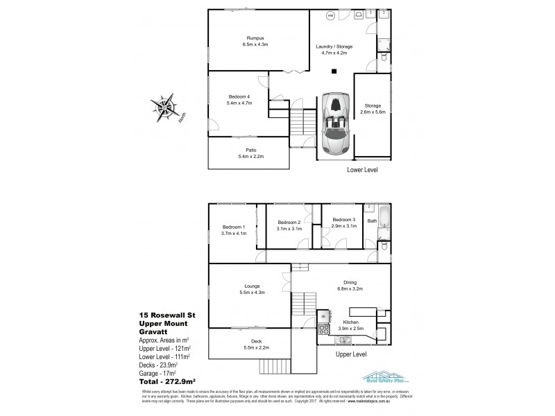 15 Rosewall Street, Upper Mount Gravatt QLD 4122 Floorplan
