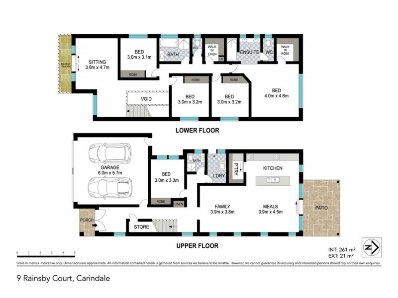 9 Rainsby Court, Carindale QLD 4152 Floorplan
