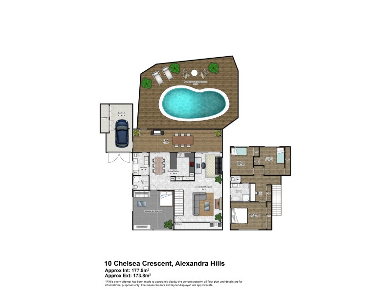 10 Chelsea Crescent, Alexandra Hills QLD 4161 Floorplan