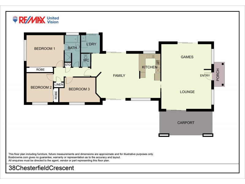 38 Chesterfield Crescent, Wellington Point QLD 4160 Floorplan