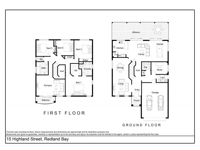 15 Highland Street, Redland Bay QLD 4165 Floorplan
