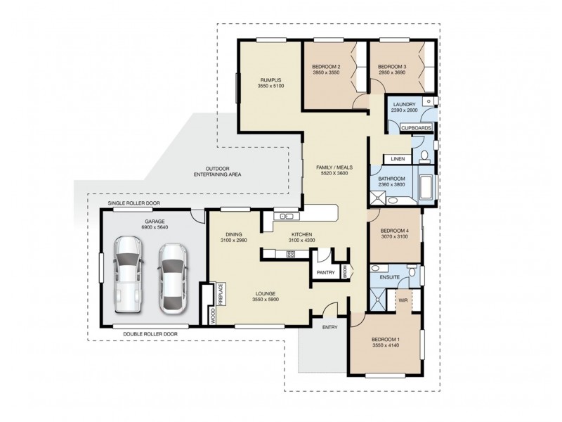 3 Crookston Court, Carindale QLD 4152 Floorplan