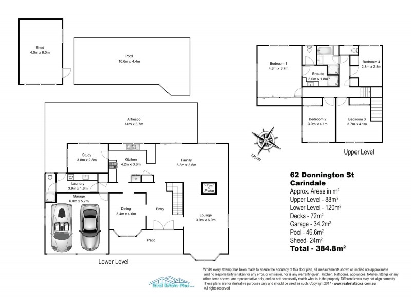 62 Donnington Street, Carindale QLD 4152 Floorplan