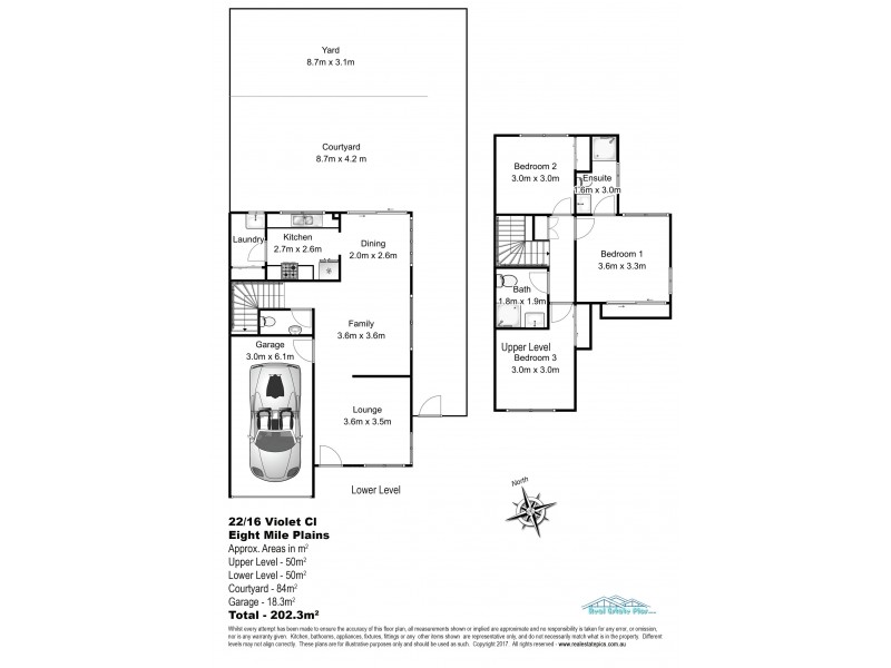 22/16 Violet Close, Eight Mile Plains QLD 4113 Floorplan