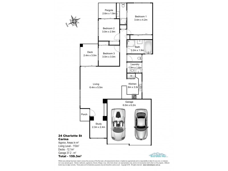 24 Charlotte Street, Carina QLD 4152 Floorplan