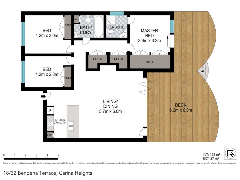 18/32 Bendena Terrace, Carina Heights QLD 4152 Floorplan