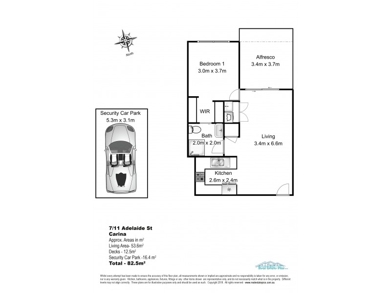 7/11 Adelaide Street, Carina QLD 4152 Floorplan