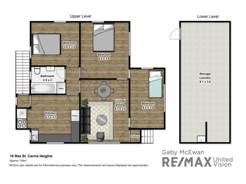 18 Rea Street, Carina Heights QLD 4152 Floorplan