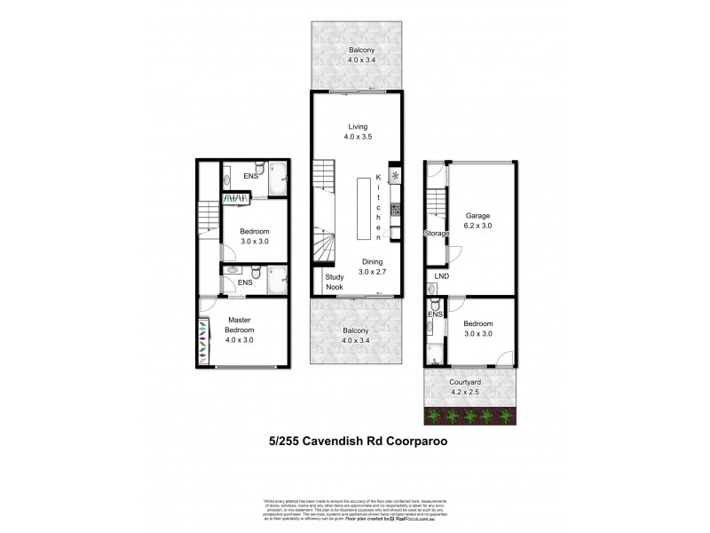 5/255 Cavendish Road, Coorparoo QLD 4151 Floorplan