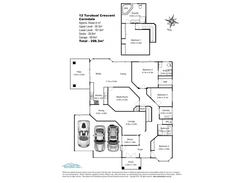 12 Turubul Crescent, Carindale QLD 4152 Floorplan